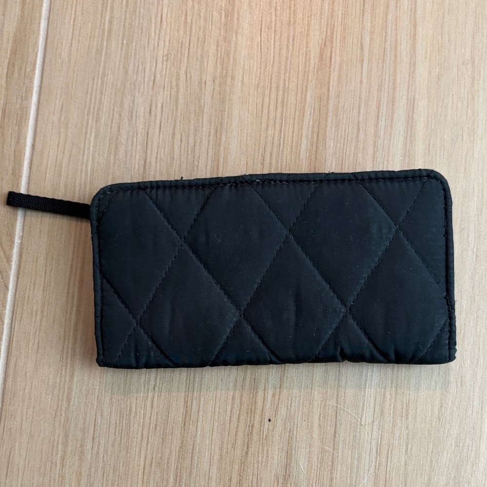 Vera Bradley Black Quilted Wallet